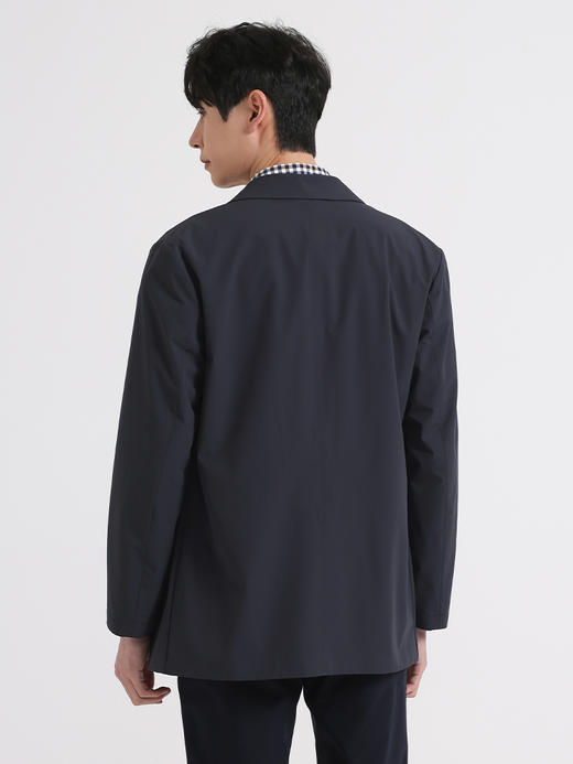 callisto藏青锦纶混纺风衣 SSFES160C 商品图2