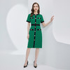 RF8C1斯尔丽瑟俪2023春夏新品优雅时尚职业气质款小香风感撞色连衣裙 商品缩略图3
