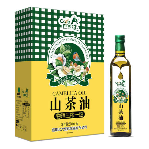 杞冠臻选 | 北大荒·典选 山茶油礼盒500ml*2 商品图1