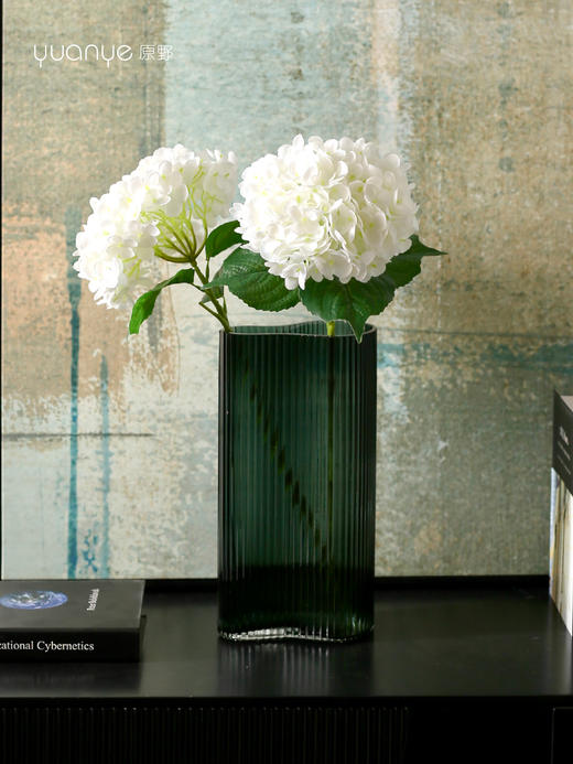 绣球花保湿逼真手感仿真花客厅餐桌茶几装饰高端大朵假花束摆设件 商品图3