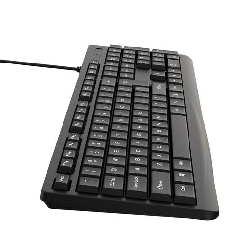 商务有线键盘鼠标套装XO-KB-03黑色 商品图3