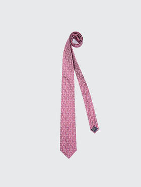 callisto红色全桑蚕丝领带 FOCTE009RD