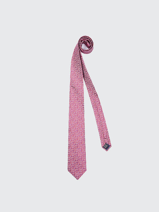 callisto红色全桑蚕丝领带 FOCTE009RD 商品图0