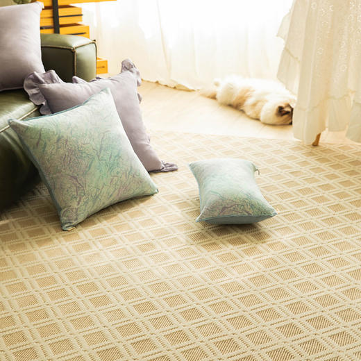 素泊系列羊毛地毯新西兰复古羊毛地垫 商品图0