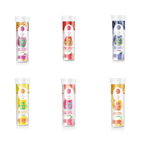 我得维生素泡腾片  多种口味任选