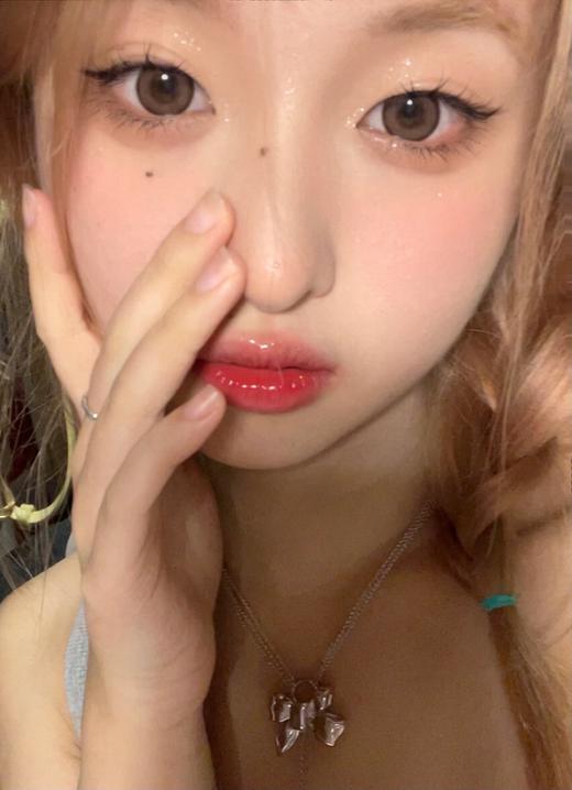 kikicon 月抛 杏色奶糕 棕 14.5mm 2片装 含硅水凝胶 商品图5