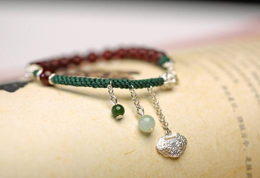 【青山特惠】原创7mm*14颗 小叶紫檀 青衣 手串 y4 商品图6