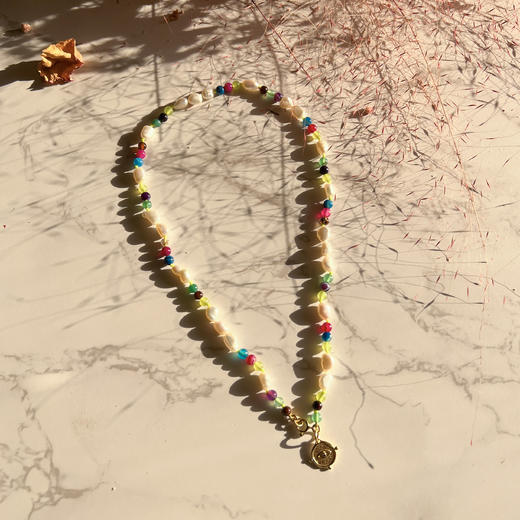 北京仓｜Barbóra-Eye-眼睛金币 绿色 项链［希腊设计师] 商品图2