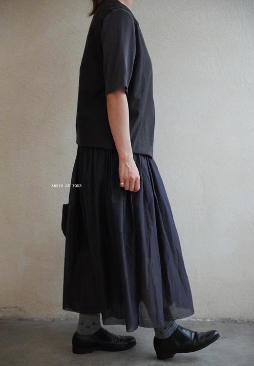 elsa esturgie深蓝/米白/黑圆领上衣 商品图2