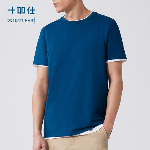 十如仕圆领吸湿速干柔软短袖T恤-T01-01 商品图6