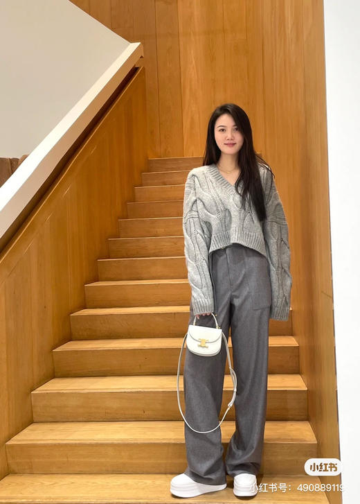 𝐜𝐞𝐥𝐢𝐧.𝐞 2023春季限定手提马鞍包 〰️白色 商品图4