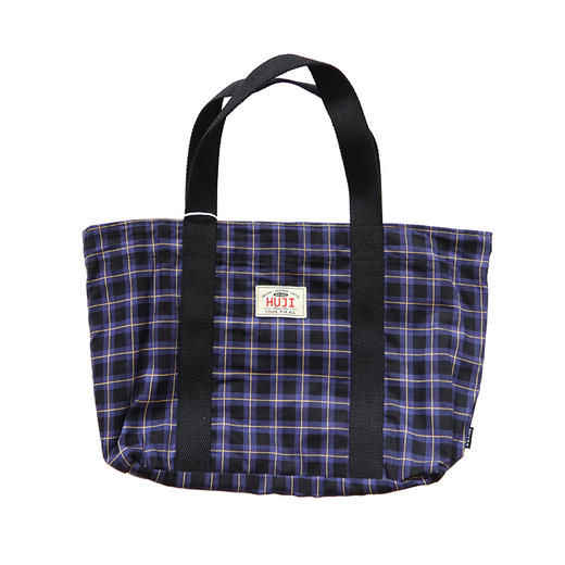 HUJI祤集手拎包2号插画经典格纹 商品图0