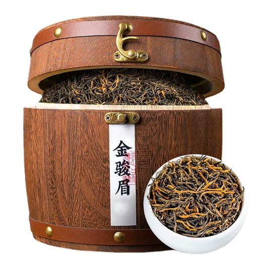 「金骏眉木桶礼盒装」红茶木桶礼盒装500g 茶叶春节送礼团购礼品茶饮 商品图4