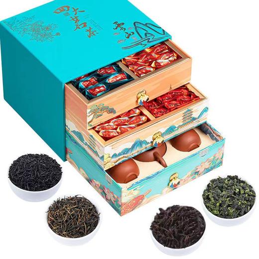 深山集市·云山茶叶礼盒装 大红袍铁观音金骏眉正山小种红茶送茶具茶饮 商品图4