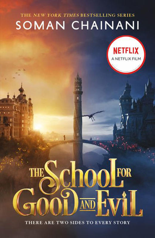 善恶魔法学院 Netflix影视封面版 
英文原版 The School For Good And Evil 商品图0