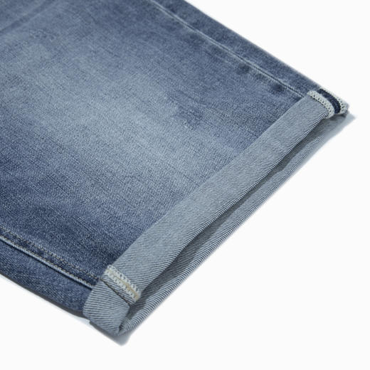 【断码清仓】HX 夏季水洗牛仔五分裤S207320019101短裤 商品图10