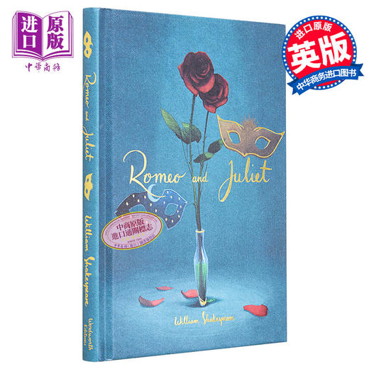 【中商原版】经典小说收藏版系列 莎士比亚 罗密欧与朱丽叶 英文原版 Wordsworth Collectors Editions Romeo and Juliet 商品图0