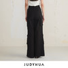 JUDYHUA 口袋设计款工装直筒裤 商品缩略图6