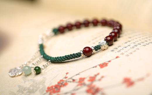 【青山特惠】原创7mm*14颗 小叶紫檀 青衣 手串 y4 商品图5