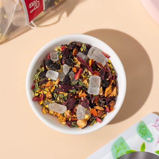 「买一送一！到手两盒」桂花酸梅茶  免煮酸梅汤三角茶包老原料包花茶饮 商品图1