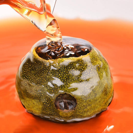 「木桶礼盒装！小青柑」新会小青柑陈皮普洱茶 陈皮茶柑普茶小青柑500g木桶礼盒装茶饮 商品图1