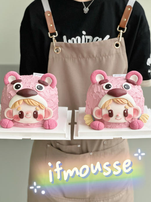 「创意定制」草莓熊 男孩 女孩 超可爱 商品图0