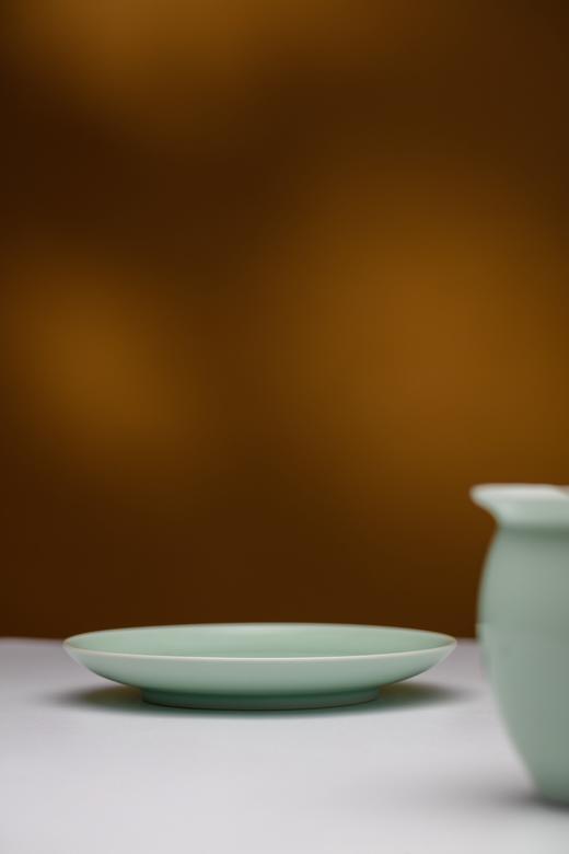 谷雨山房 翠青釉  澹月壶承 商品图1