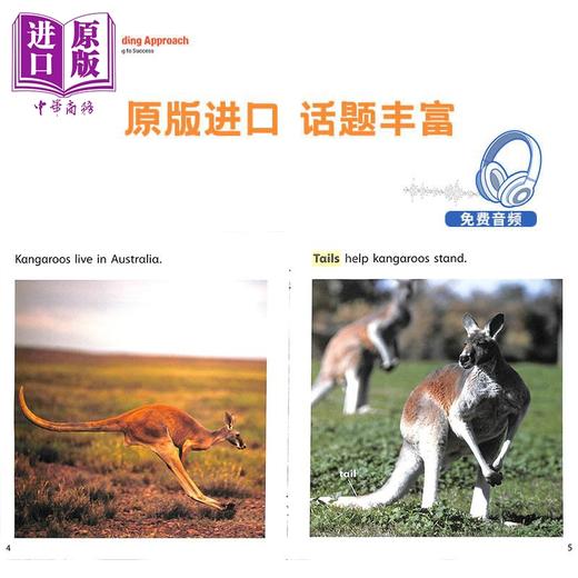 【中商原版】National Geographic Science L1 Animals 美国国家地理科学入门1级动物读本5册 蓝思值BR幼儿园小学12年级含音频 商品图2