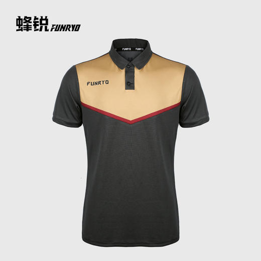 蜂锐定制成人青少年㕕系列运动短袖POLO 商品图0