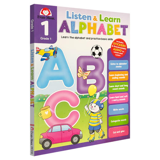 Listen and Learn Alphabet 听故事学英语系列 字母表 商品图4