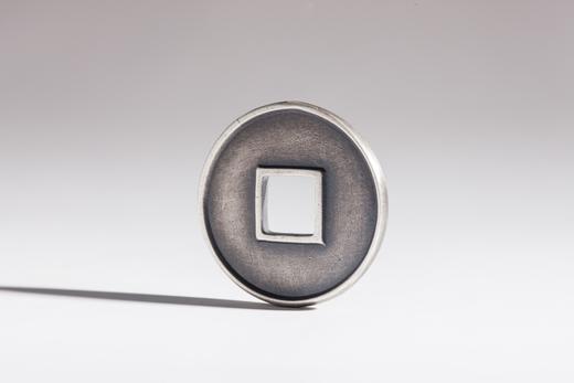 矩德泉坊 纯银手作   五行大布厚重版（2.7厘米版）522 商品图3