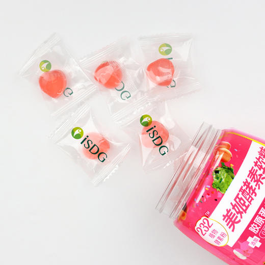 日本原装进口ISDG 美妃酵素软糖（水蜜桃味） 30粒/4瓶 商品图5
