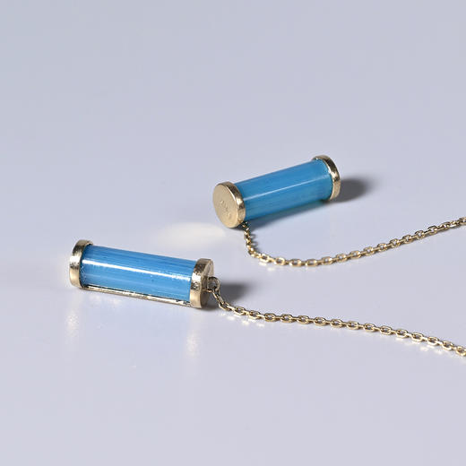 宋元琉璃簪改制耳线 商品图2