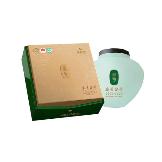 华祥苑安吉白茶正季绿茶150g 36泡 商品图0