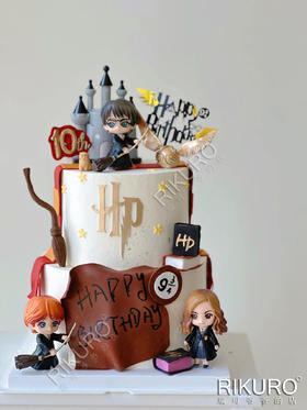 🔮哈迷定制 | 哈利波特翻糖鲜果蛋糕