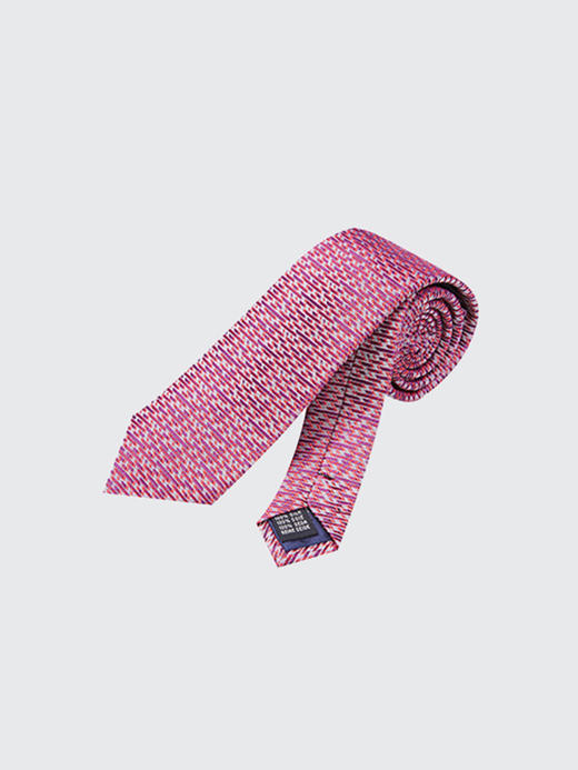 callisto红色全桑蚕丝领带 FOCTE009RD 商品图3