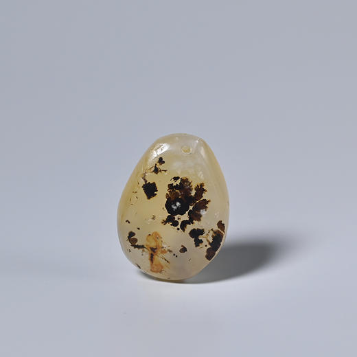 明代影子玛瑙“国色天香”坠 商品图0