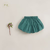 【马克珍妮 芦芙】新款夏装女童纯棉花苞短裤 儿童裤子230775 商品缩略图3