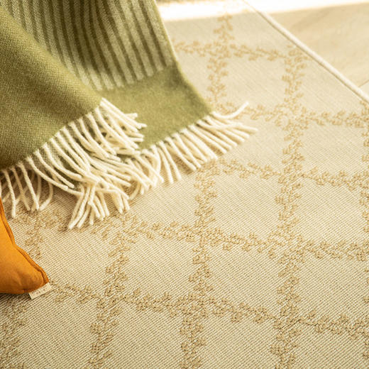 法式朱伊纹系列羊毛地毯客厅卧室复古地垫 商品图1