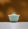 谷雨山房 翠青釉 文心盖碗 商品缩略图0