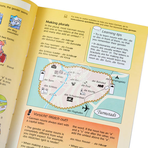 【中商原版】德语如此简单 少儿语言学习 Easy German 德文原版 Nicole Irving 德英双语 单词 词汇 商品图3