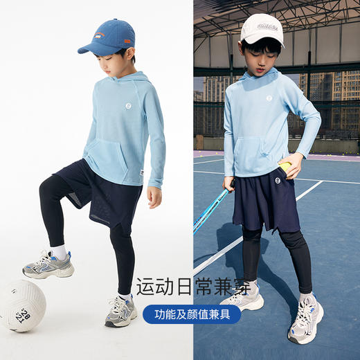 onmygame男童衣T恤春装儿童卫衣户外运动衣长袖上衣 商品图4