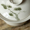 茶香记 墨彩釉下手绘无托盖碗 主泡器 青花手绘 壹物堂 诗意雅致 商品缩略图2