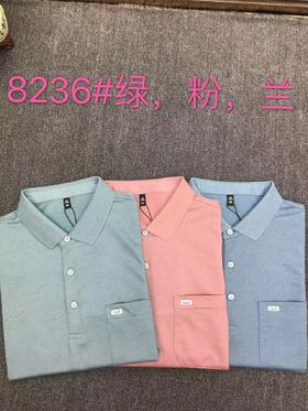 男反领短T8236