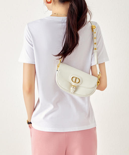 减龄休闲，重工小花猫磨毛圆领正肩短袖T恤WLZD-2305307 商品图1