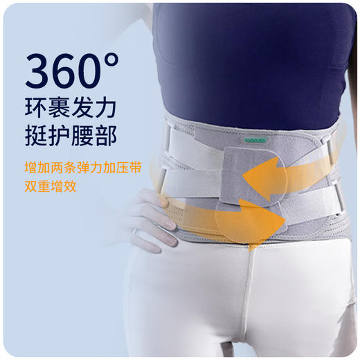 医用腰部固定带 腰疼腰部劳损护腰带 腰椎矫正器 商品图1