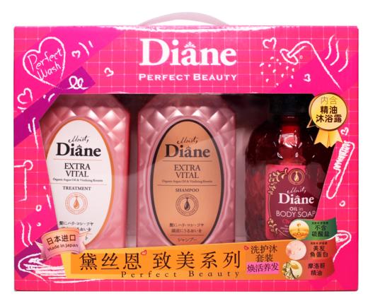 日本MOIST DIANE黛丝恩致美系列控油防脱洗发水450ml 护发素 商品图4
