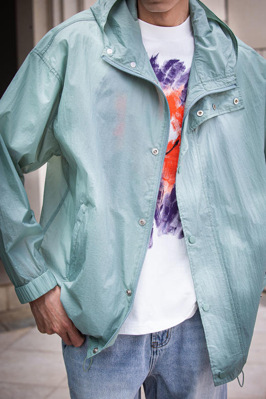 S325872719简单带帽夹克防晒服 商品图5