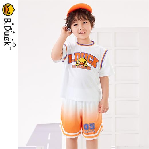 B.Duck小黄鸭童装夏季短袖套装105-150 BF2481081 商品图3