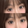 Mixmixx【黑茉莉】月抛 复古黑天鹅灰黑色漫画眼 商品缩略图1